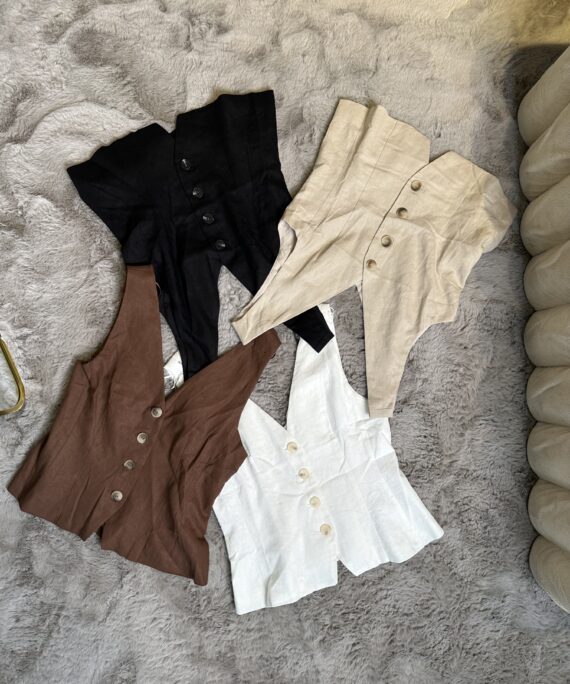 Blusa de lino