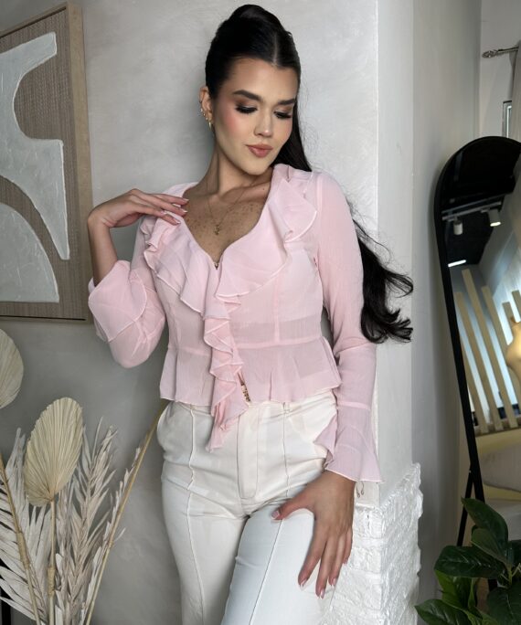Camisa de flecos